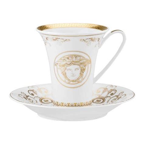 rosenthal versace 'medusa gala coffee cup 2 pcs 0.18 l|Medusa Gala / Gold .